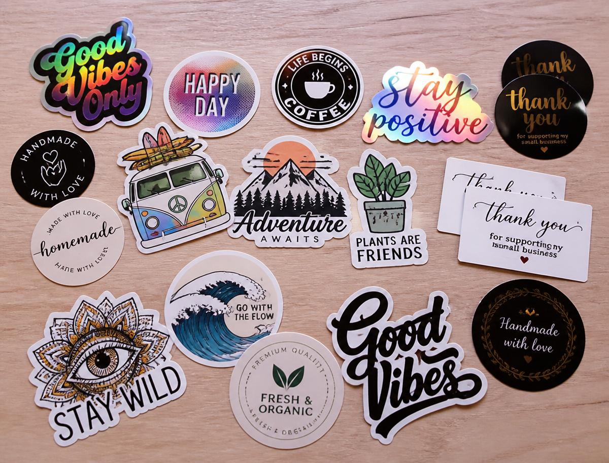 Stickers printed by thePrintZO